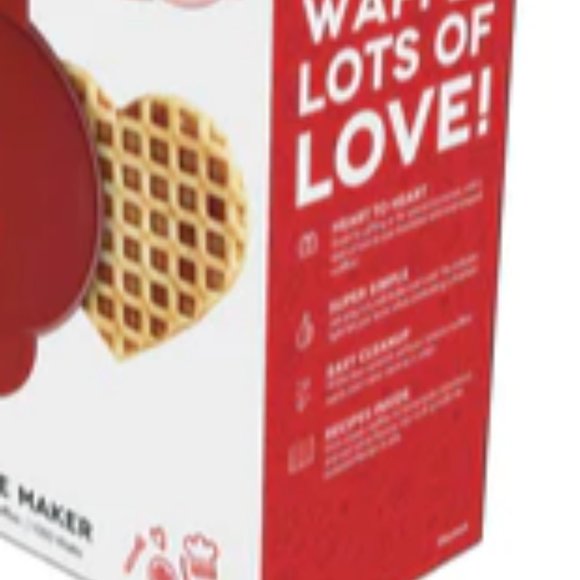 Brand New in Box - Heart Shaped Waffle Marker - Picture 6 of 6